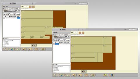 Optimization module EASY-PLAN The standard installed optimization software EASY-PLAN