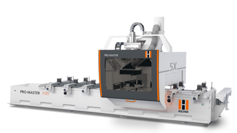 The PRO-MASTER 7125 The PRO-MASTER 7125 opens up nearly unlimited possibilities to users for machining wood and plastic.