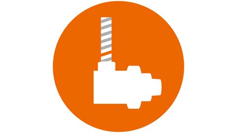 optional EVOLUTION door package consisting of a specially developed angular gear for lock cases and a lock case milling cutter optional EVOLUTION door package consisting of a specially developed angular gear for lock cases and a lock case milling cutter