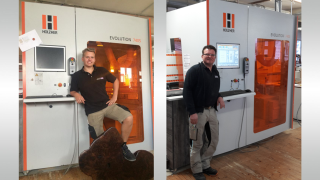 Our reference customer Suske with a machining centre