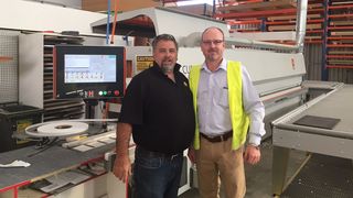 HOLZHER Australia reference customer Timberline mit edgebanding machine ACCURA